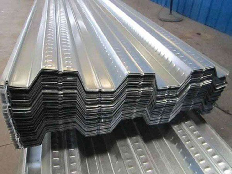 Cold-rolled galvanized floor deck