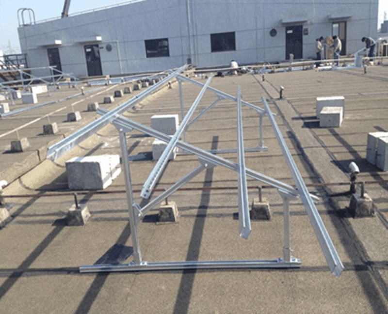 Zinc-aluminum-magnesium photovoltaic support