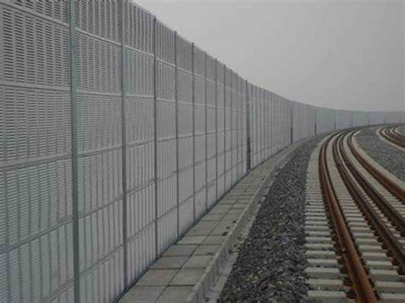 Zinc-aluminum-magnesium high-speed rail acoustic panels