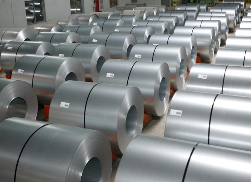 Continuous aluminum-zinc coated steel strip